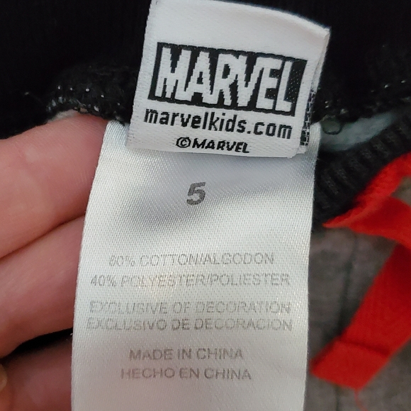 Marvel Spiderman 5t sweatpants - Picture 4 of 4